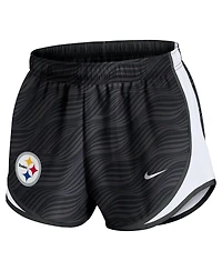 Nike Women's Anthracite Pittsburgh Steelers Tempo Performance Shorts