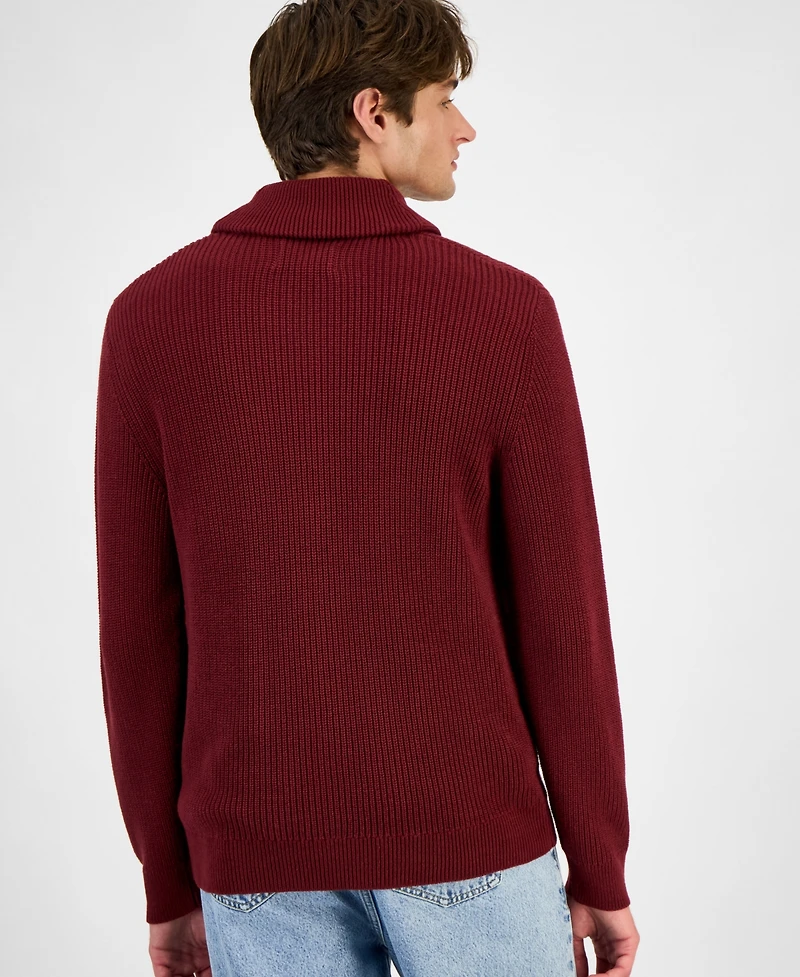 Sun + Stone Men's Alvin Cardigan Sweater, Created for Macy's