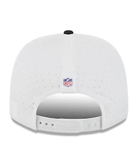 New Era Men's White/Navy Houston Texans 2025 Nfl Training Camp 9SEVENTY Adjustable Hat