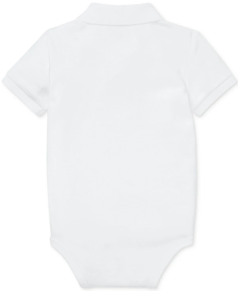 Polo Ralph Lauren Baby Boys Cotton Polo Bodysuit