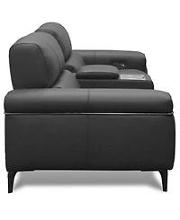 Wyndill 3-Pc. Leather Sofa with 2 Power Recliners, Exclusively at Macy's