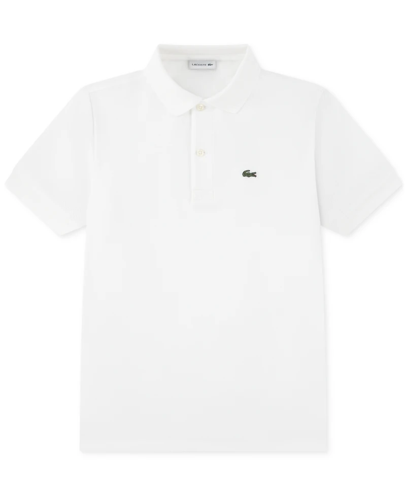 Lacoste Big Boys Cotton Petit Pique Polo Shirt