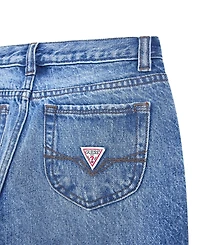 Guess Big Boys Distressed Straight Fit Denim Jeans