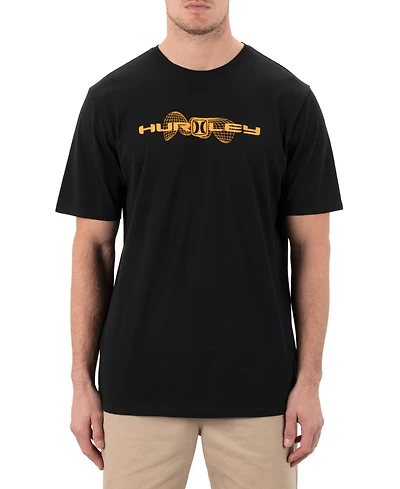 Hurley Men's The Globe Short Sleeve T-Shirt