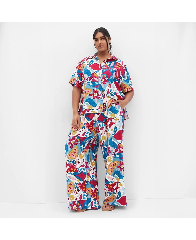 City Chic Women's Mosaic Pant