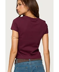 Edikted Women's Natalie T Shirt