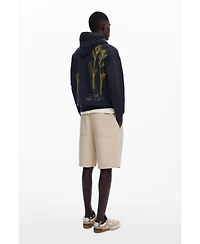Desigual Men's Hoodie with embroidery