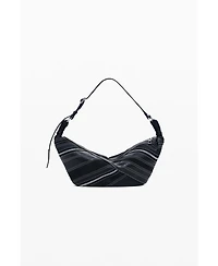 Desigual Women's Small faux leather bag with buckles