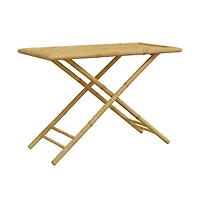vidaXL Folding Patio Table 43.3"x21.7"x29.5" Bamboo