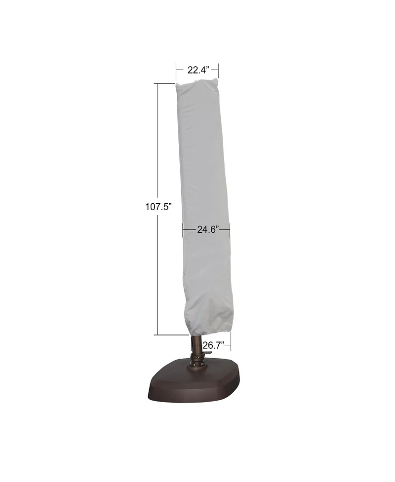 Mondawe Fits (10',11', 13') x 108"H Cantilever Umbrella Protective Cover
