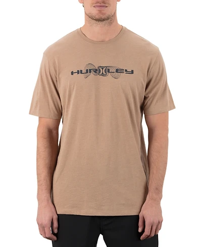 Hurley Men's The Globe Short Sleeve T-Shirt