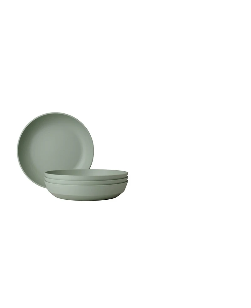 Mepal Silueta 4-Pc. Deep Plate Set, Service for 4