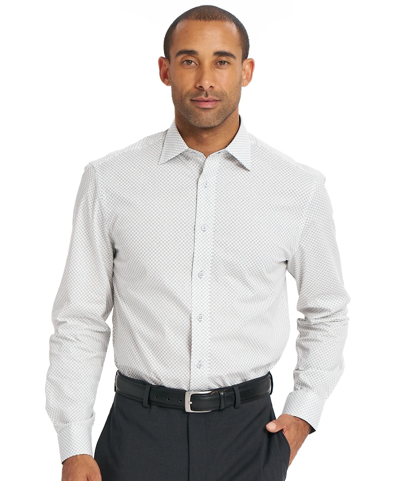 Nick Graham Men's Four-Leaf Clover Dress Shirt