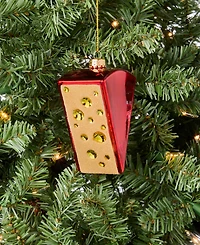 Holiday Lane Foodie Cheese Block Ornament, Macy's Exclusive