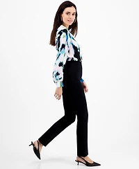 I.n.c. International Concepts Petite High-Rise Slim Straight-Leg Pants, Macy's Exclusive