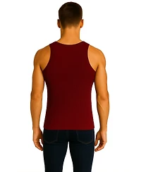 Galaxy By Harvic Men's Heavyweight Ribbed Tank Top