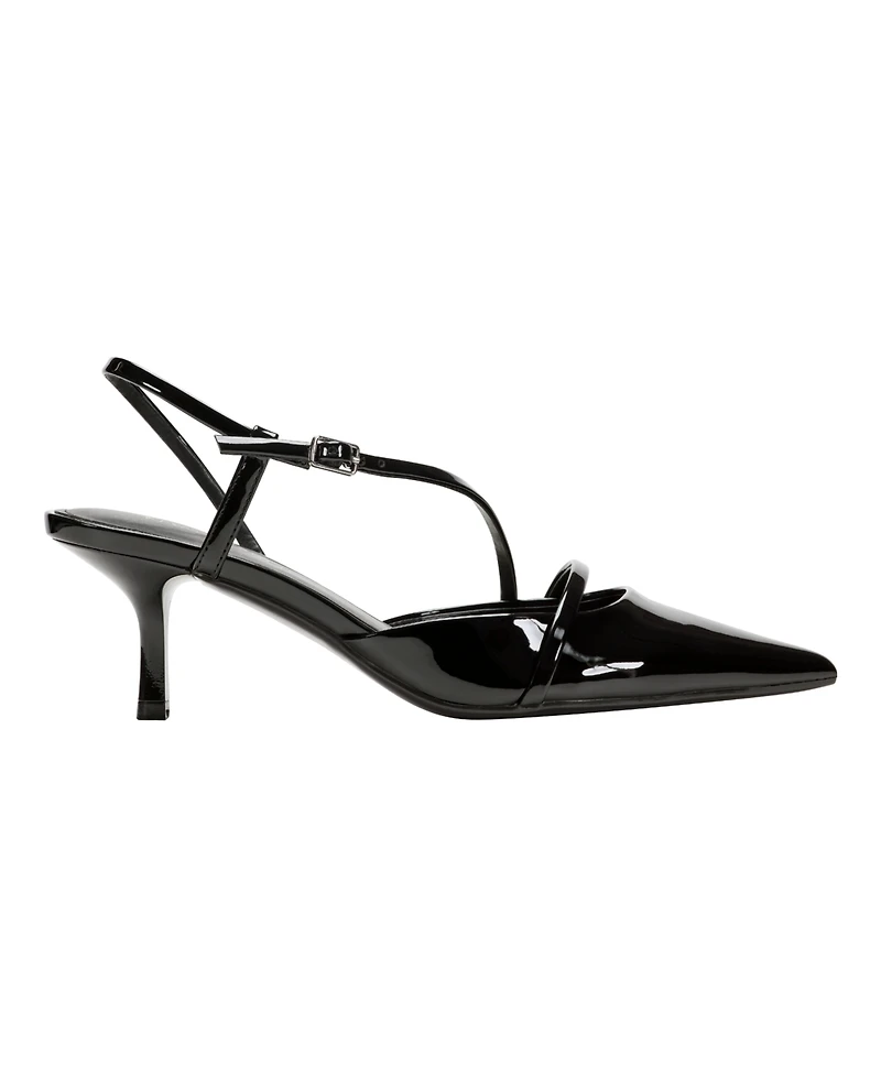 Marc Fisher Women's Illie Strappy Kitten Heel Pumps