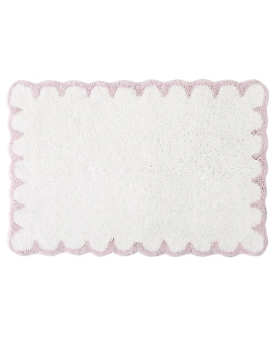 Peri Home Scallop Cotton Bath Rug, 30" x 20"