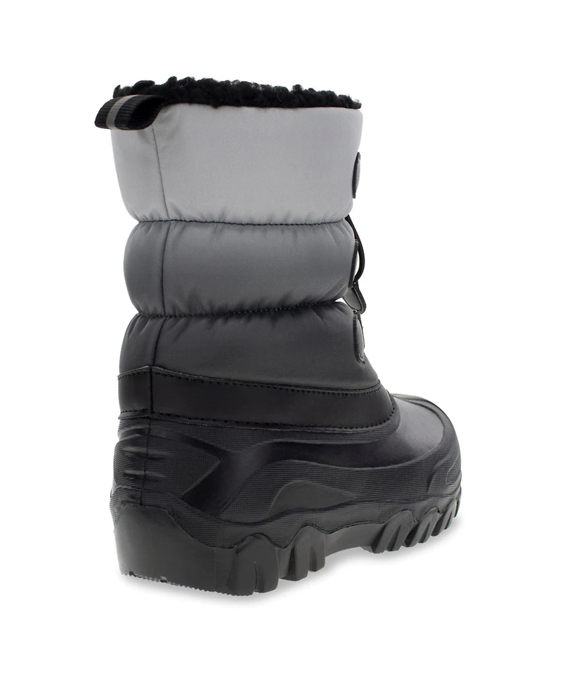 Western Chief Boys Gray Ombre Snow Boot