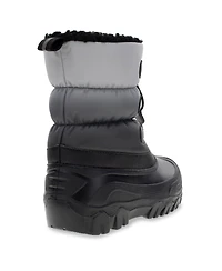 Western Chief Boys Gray Ombre Snow Boot