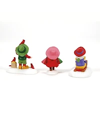 Department 56 North Pole Village Friends and Neighbors, Set of 3