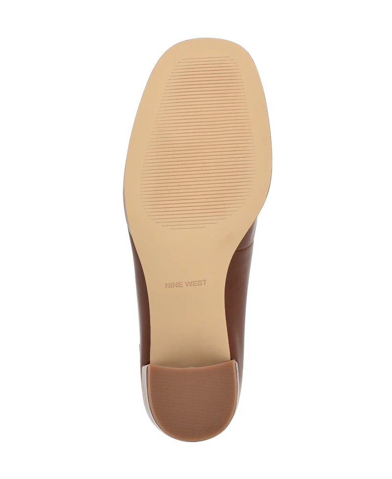Nine West Women's MaryJ Mary Jane Block Heel Pumps