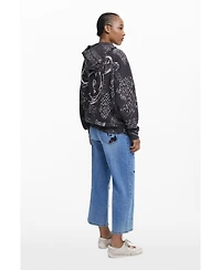 Desigual Women's Mickey lettering sweatshirt