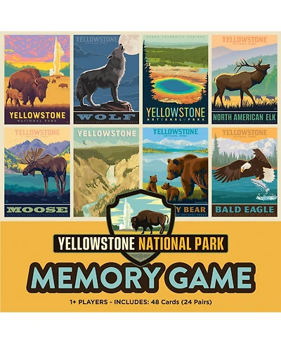Masterpieces Yellowstone National Park Memory Game