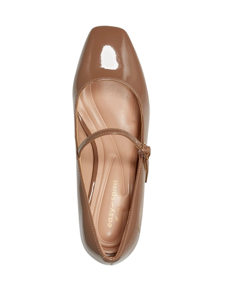 Easy Spirit Women's Marlay eFlex Mary Jane Block Heel Pumps