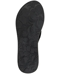 Roxy women's Porto Bling Round Toe Flat Sandals