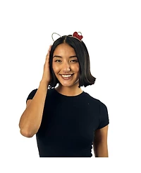 Hello Kitty Ears & Bow Cosplay Glitzy Metal Headband
