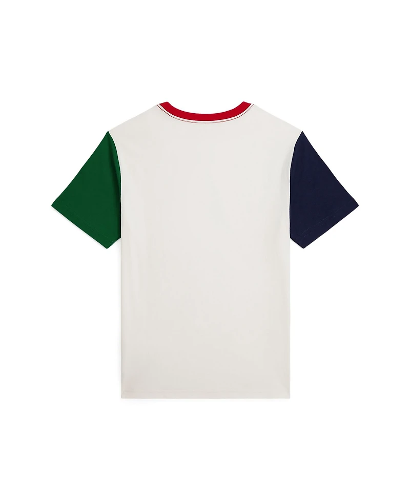 Polo Ralph Lauren Big Boys Logo Color Blocked T-Shirt