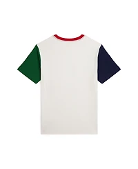 Polo Ralph Lauren Big Boys Logo Color Blocked T-Shirt