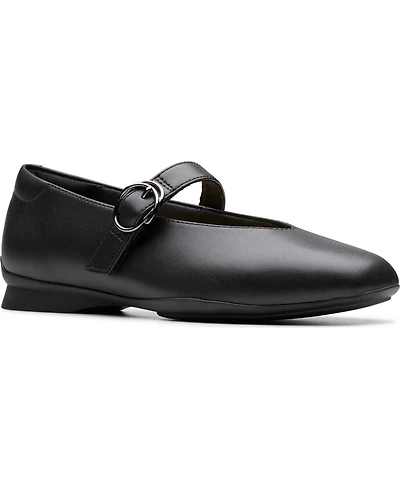 Clarks Women's Jazmynn Iris Square Toe Mary Jane Flats