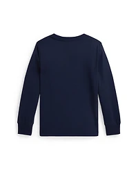 Polo Ralph Lauren Toddler and Little Boys Bear Long Sleeve T-Shirt