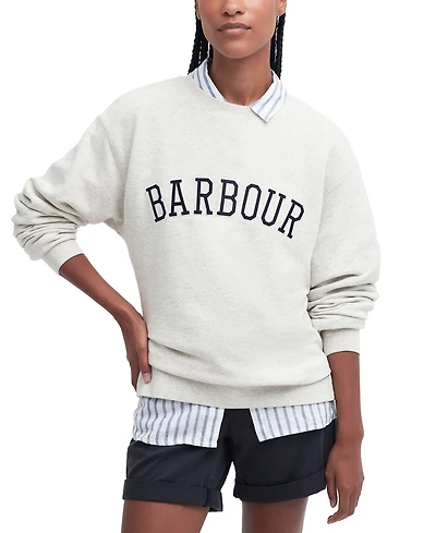 Barbour Women's Varsity Crewneck Sweatshirt