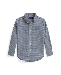 Polo Ralph Lauren Toddler and Little Boys Striped Cotton Poplin Shirt