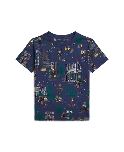 Polo Ralph Lauren Toddler and Little Boys Bear Jersey T-Shirt