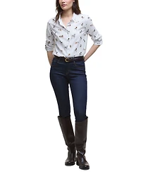 Barbour Women's Printed Button-Front Shirt