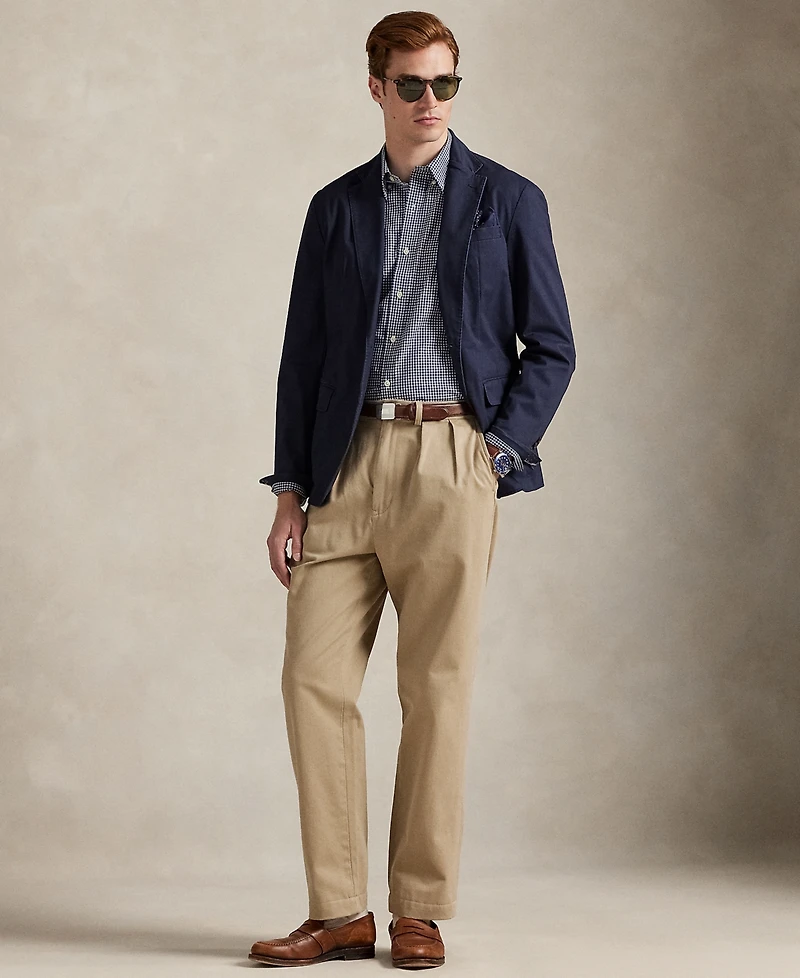 Polo Ralph Lauren Men's Slim-Fit Gingham Stretch Poplin Shirt