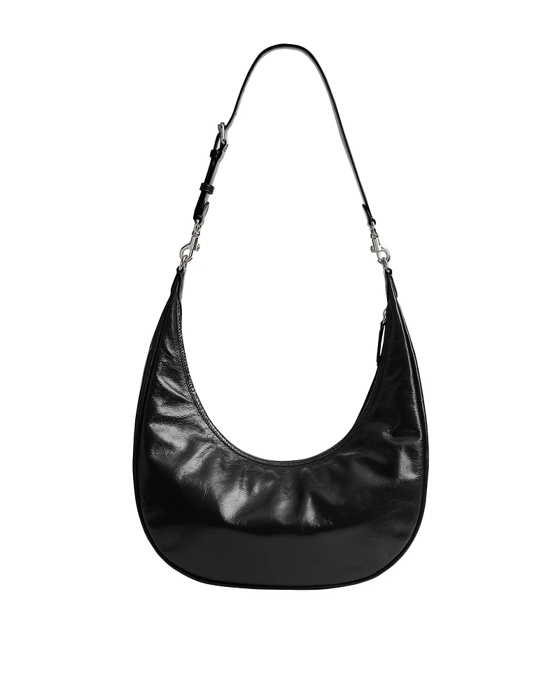 Coach Juliet Sling Glazed Leather Hobo Bag