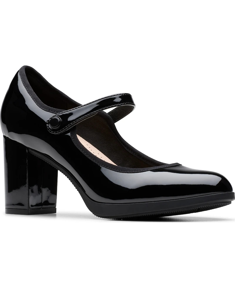 Clarks Women's Bayla Lily Riptape Dress Pumps