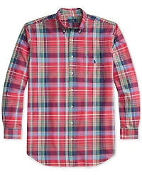 Polo Ralph Lauren Men's Big & Tall Plaid Oxford Shirt