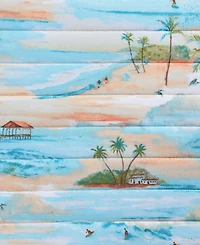 Closeout! Tommy Bahama Bon Voyage Cotton Reversible 3-Pc. Quilt Set