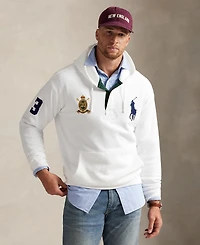 Polo Ralph Lauren Men's Big & Tall 20th Anniversary Crest Fleece Hoodie