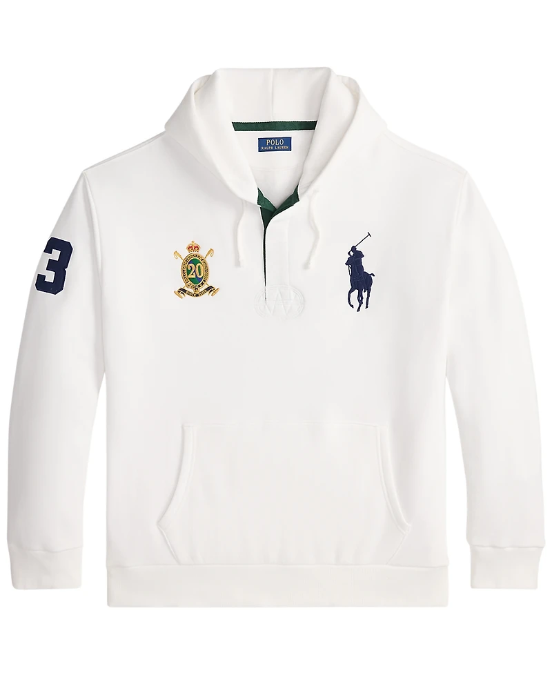 Polo Ralph Lauren Men's Big & Tall 20th Anniversary Crest Fleece Hoodie