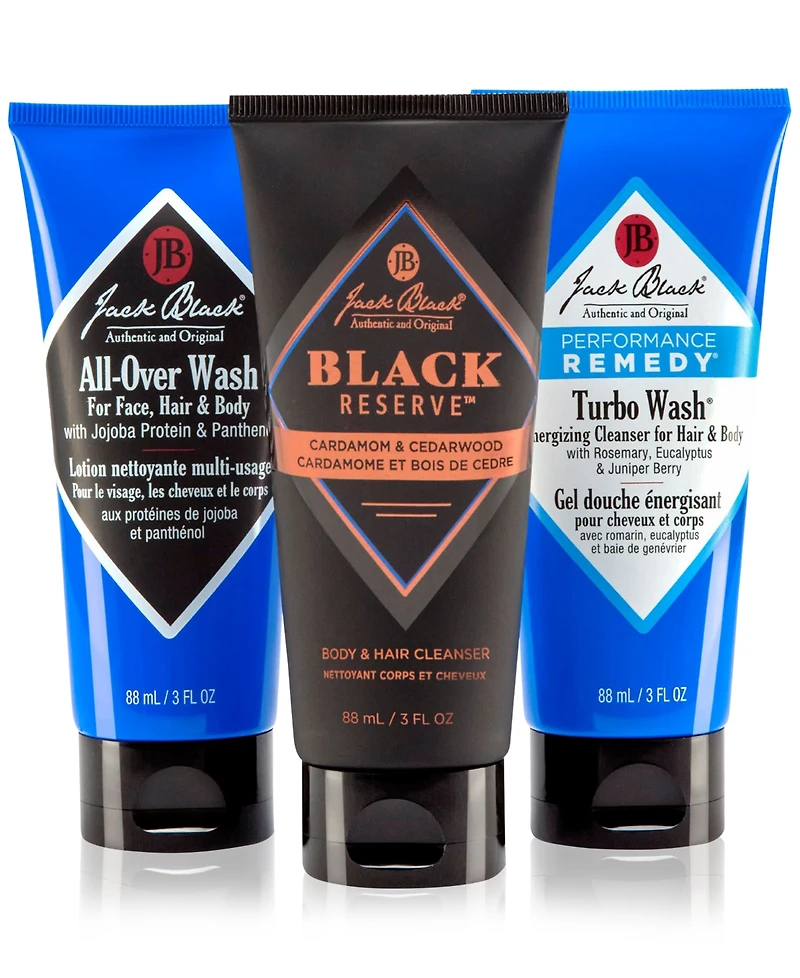 Jack Black 3-Pc. The Clean Team Set