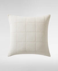 Calvin Klein Cotton Gauze Solid Decorative Pillow Cover, 22" x 22"