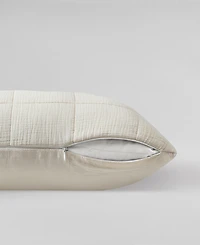 Closeout! Calvin Klein Cotton Gauze Solid Sham, European