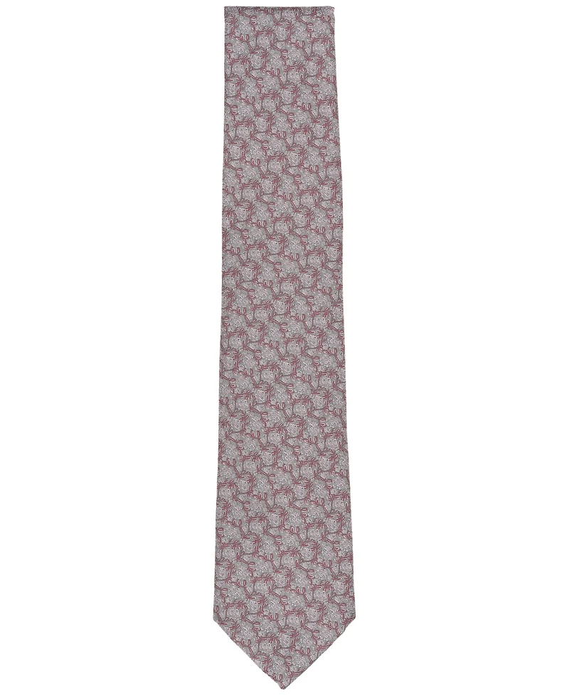 Michael Kors Men's Tolane Floral Print Classic Tie